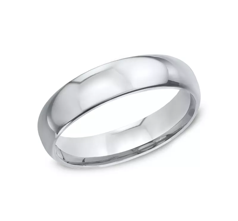 Platinum Classic Comfort-Fit Band (5mm)