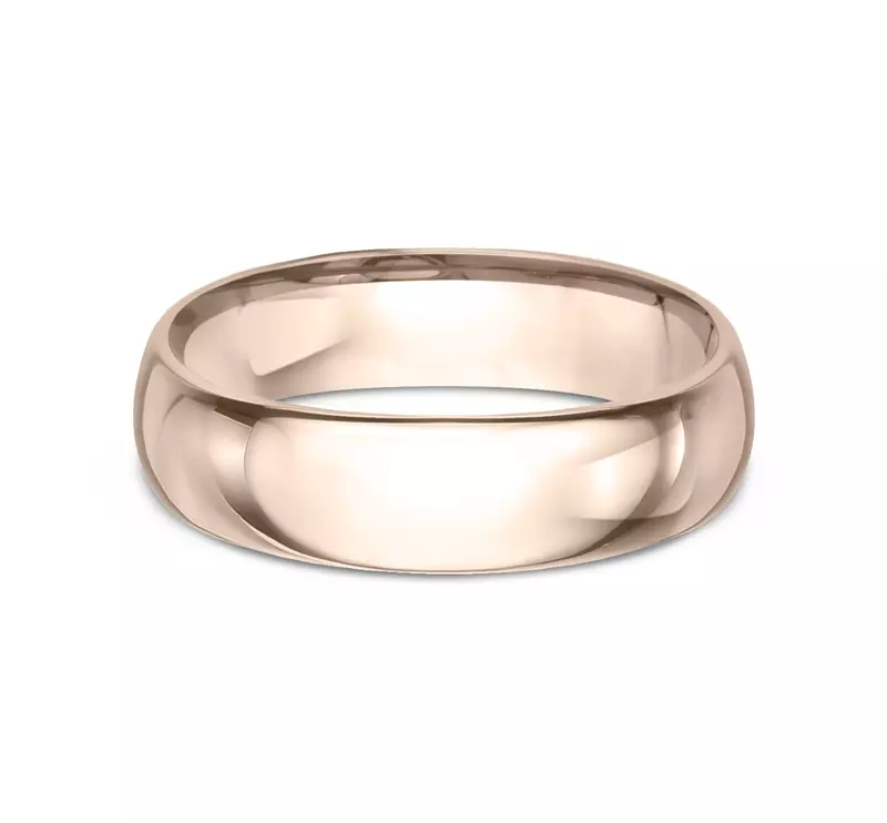 Comfort-Fit Plain Band (6mm)