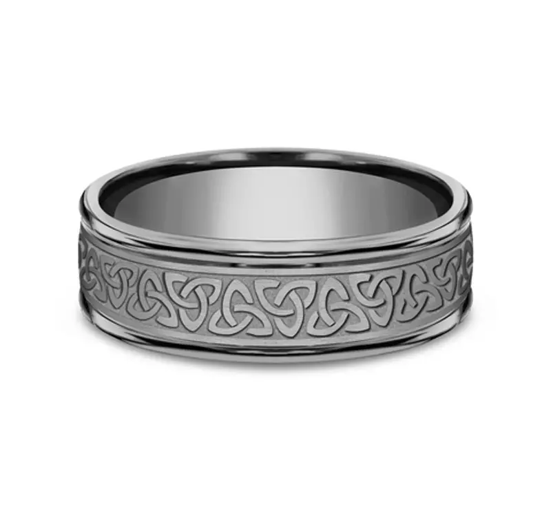 Trinity Tantalum Comfort Fit Band (7mm)