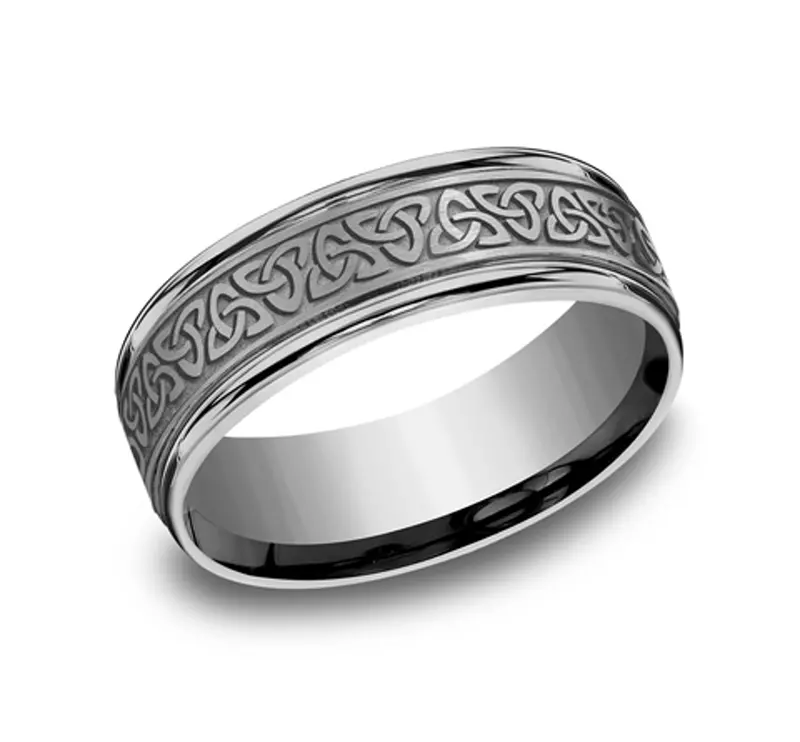 Tantalum Trinity Tantalum Comfort Fit Band (7mm)