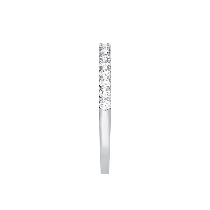 14K White Gold U-Prong Lab Diamond Band (.25 ct. tw.)