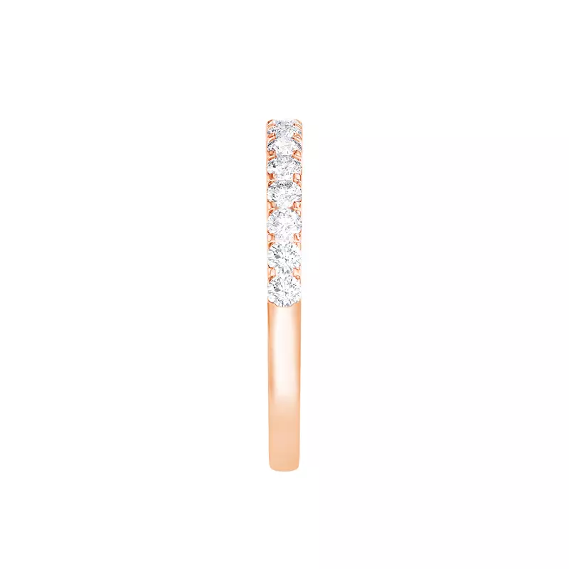 14K Rose Gold U-Prong Diamond Band (.33 ct. tw.)