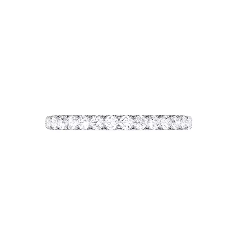Platinum U-Prong Lab Diamond Band (.33 ct. tw.)