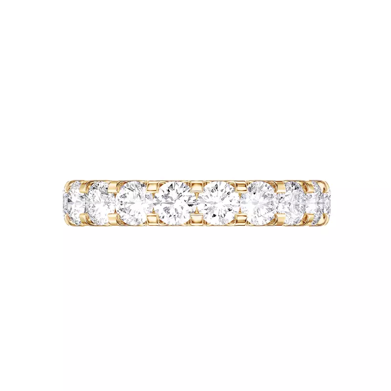 14K Yellow Gold U-Prong Diamond Band (1.50 ct. tw.)