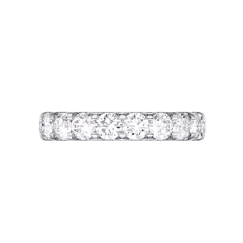 Platinum U-Prong Lab Diamond Band (1.50 ct. tw.)