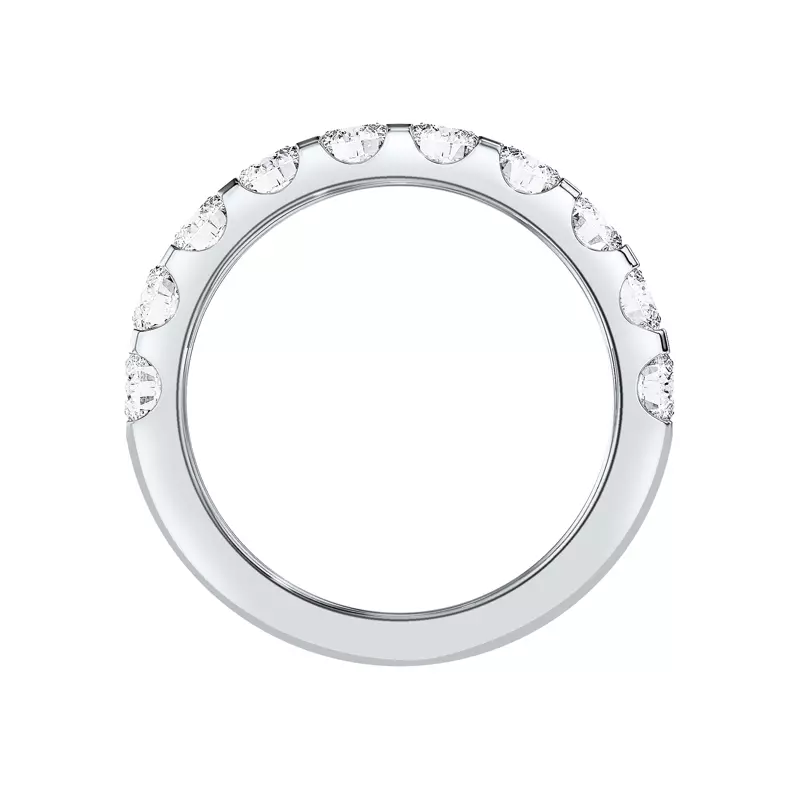 Platinum U-Prong Lab Diamond Band (1.50 ct. tw.)