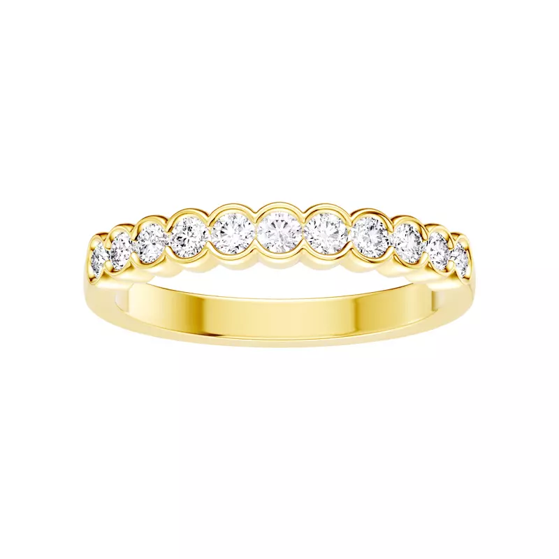 Classic Open Bezel Lab Diamond Band (0.50 ct. tw.)