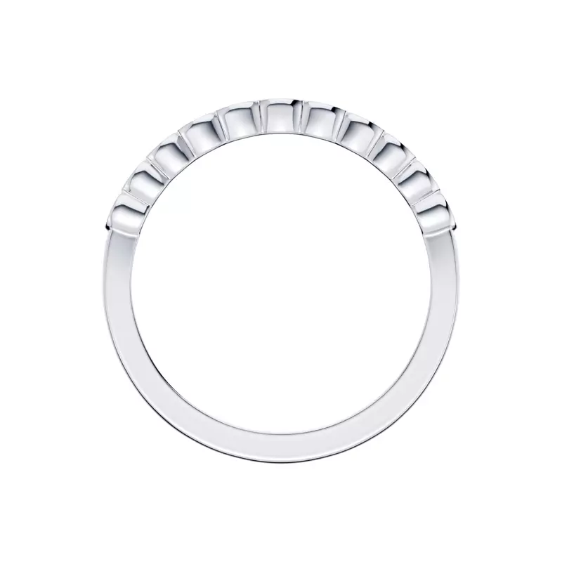 Platinum Classic Open Bezel Diamond Band (0.50 ct. tw.)