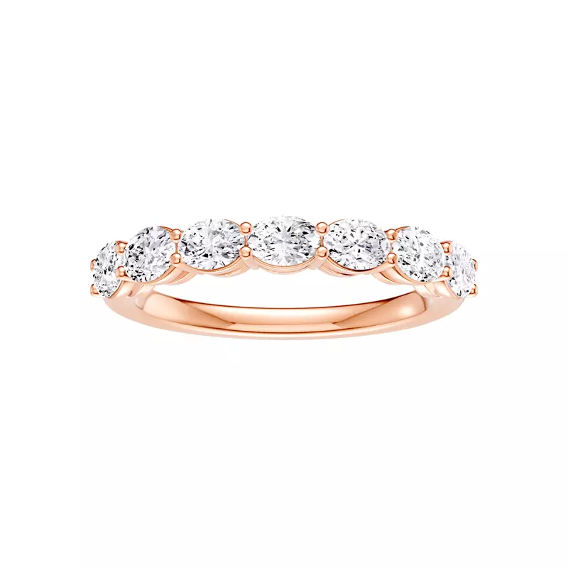 East-West Oval 7-Stone Lab Diamond Band (1.00 ct. tw.)
