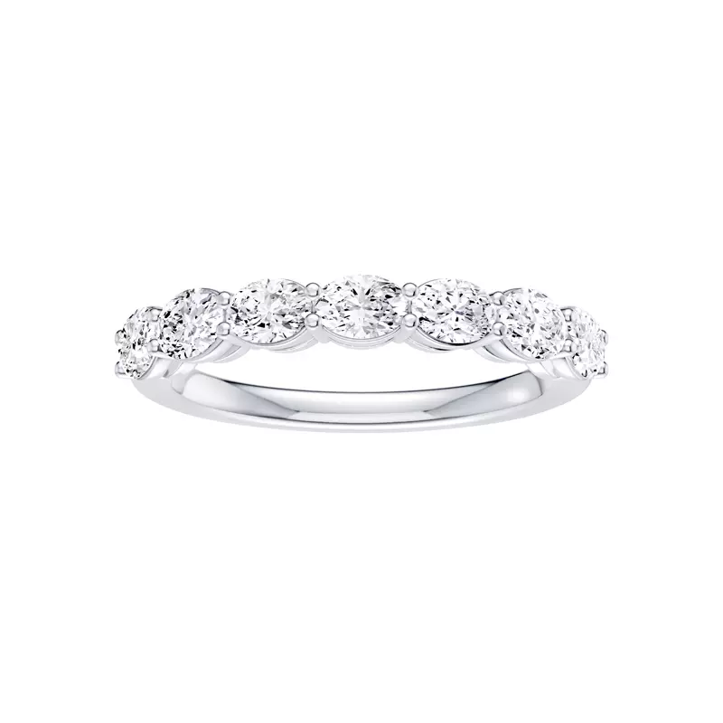 East-West Oval 7-Stone Lab Diamond Band (1.00 ct. tw.)