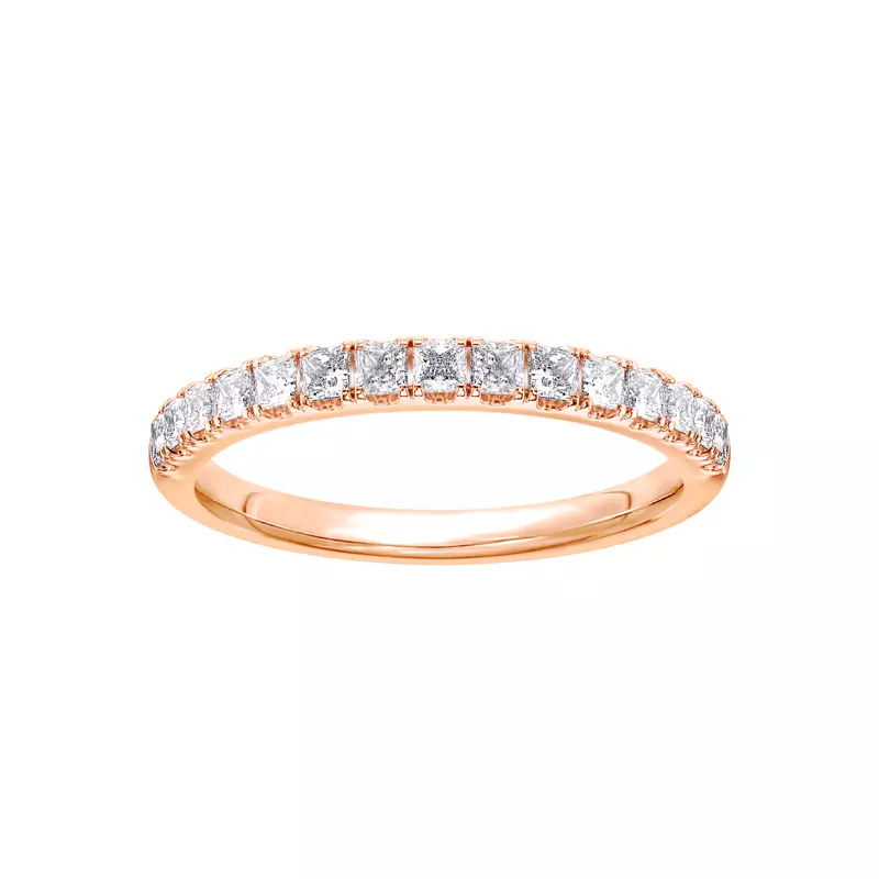 Princess-Cut Pavé Diamond Band (.75 ct. tw.)