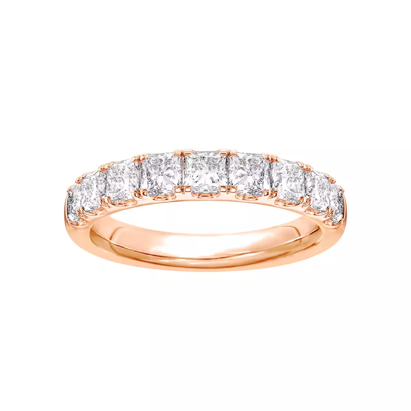Princess-Cut Pavé Lab Diamond Band (2.00 ct. tw.)