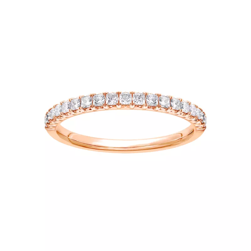 Princess-Cut French Pavé Diamond Band (.50 ct. tw.)