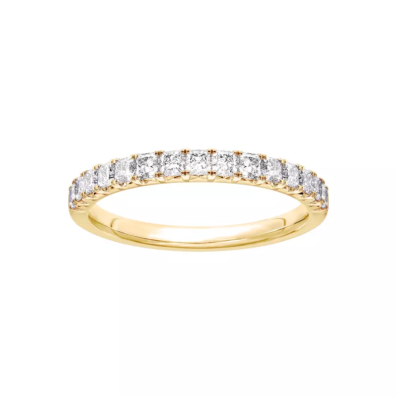 Princess-Cut French Pavé Diamond Band (.75 ct. tw.)