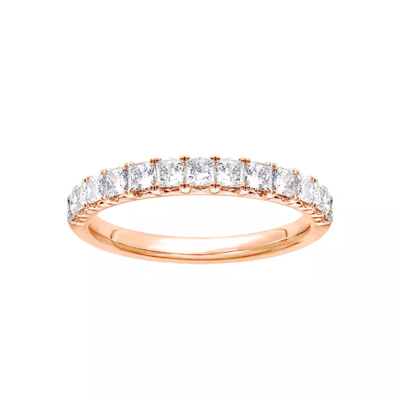 Princess-Cut French Pavé Diamond Band (1.00 ct. tw.)