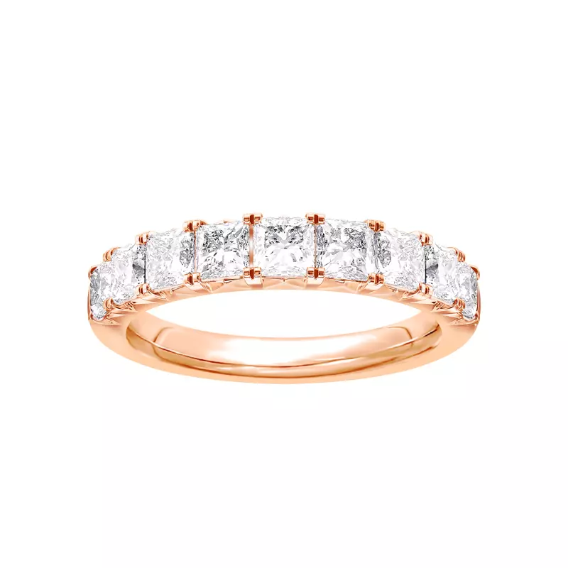 Princess-Cut French Pavé Diamond Band (2.00 ct. tw.)