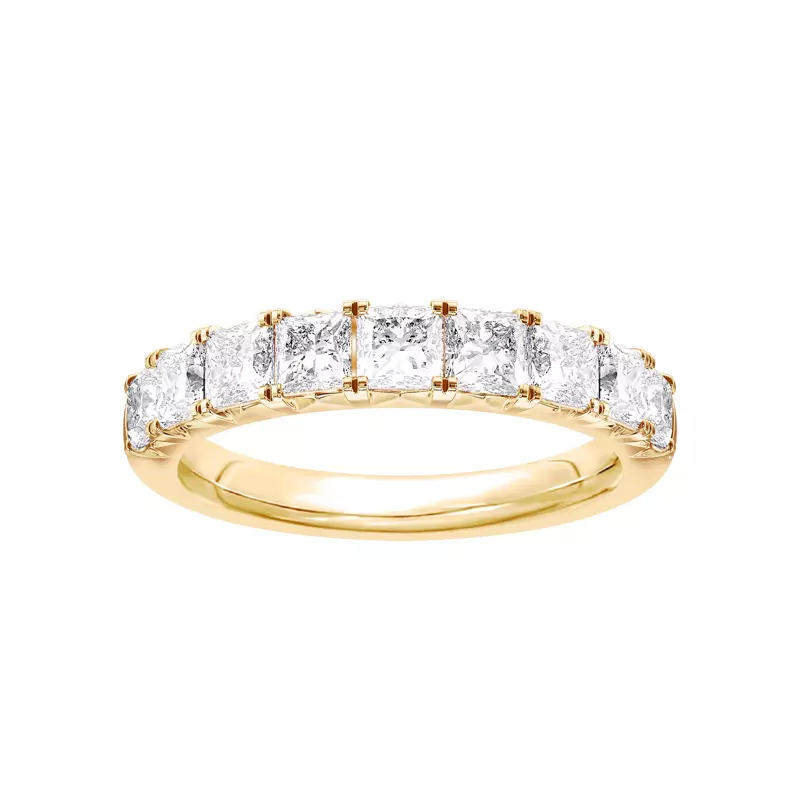 Princess-Cut French Pavé Diamond Band (2.00 ct. tw.)