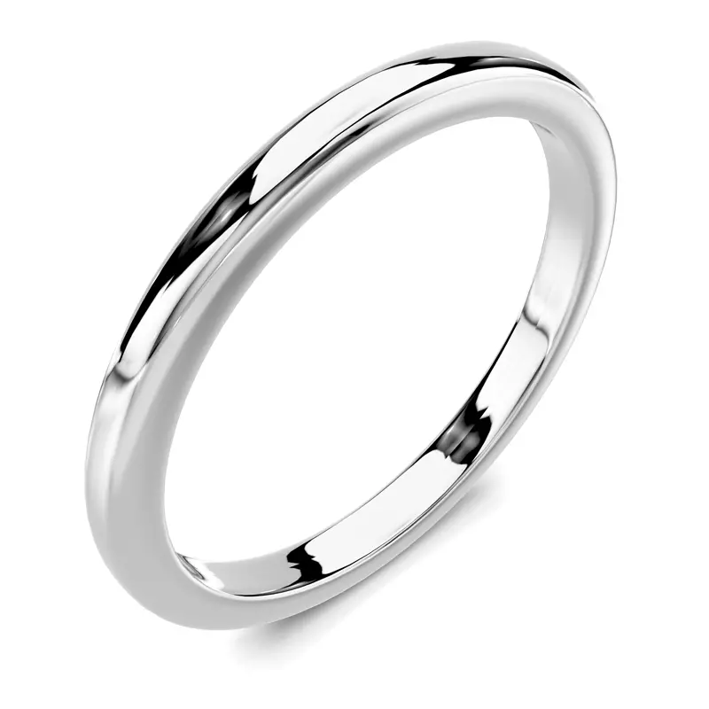 18K White Gold Avalon Classic Band