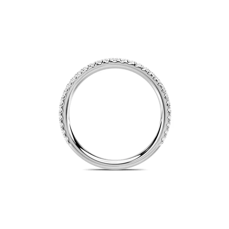 14K White Gold Avalon Pavé Band