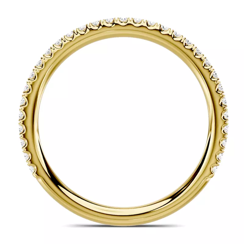 14K Yellow Gold Avalon Pavé Band