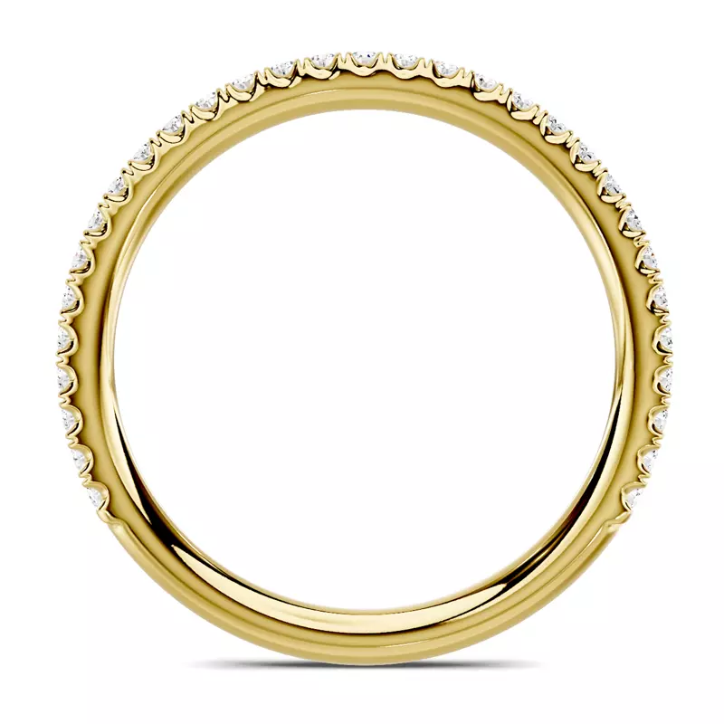 14K Yellow Gold Avalon Classic Pavé Band