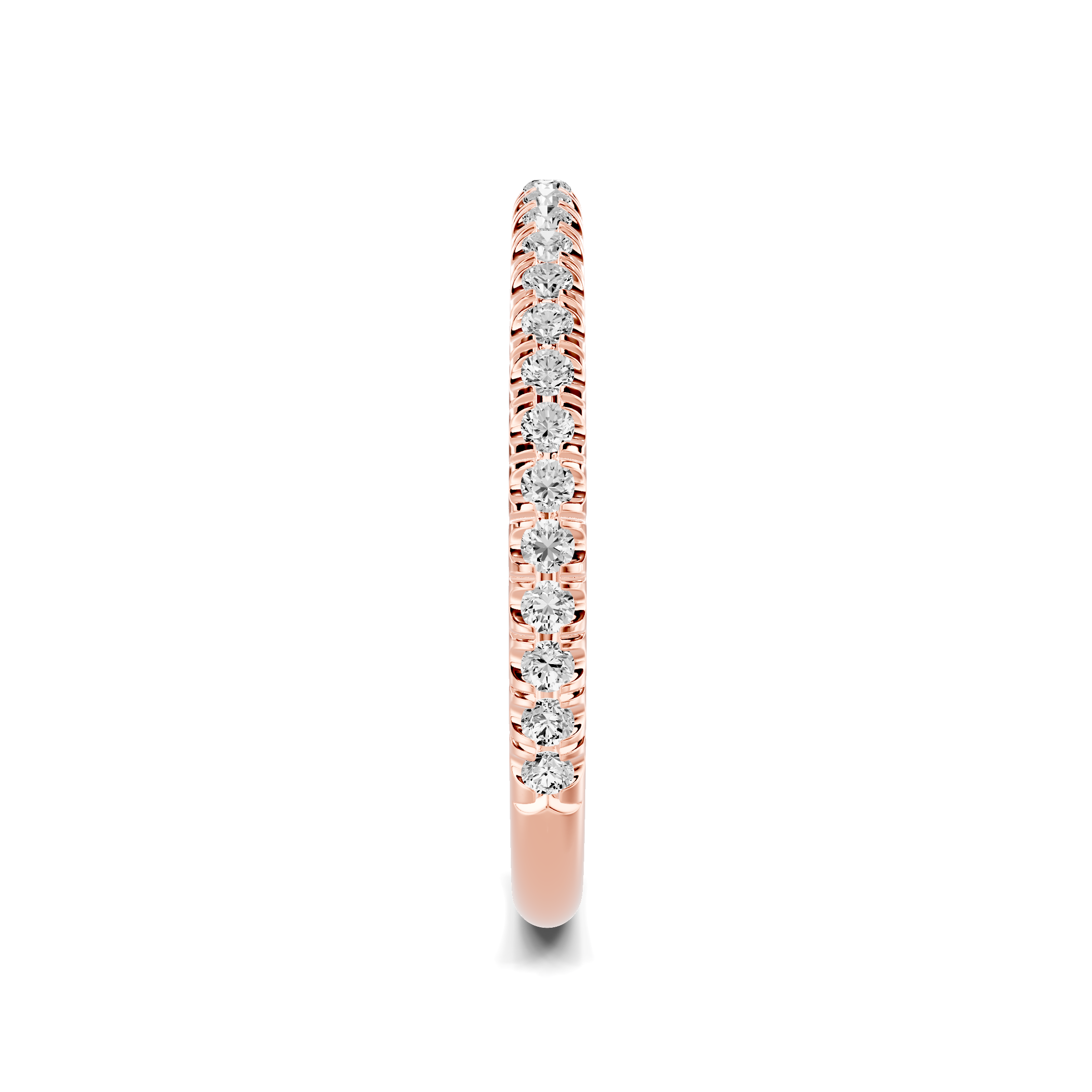 14K Rose Gold Elaris Pavé Band