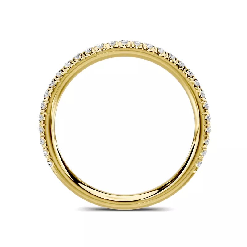 14K Yellow Gold Elaris Pavé Band