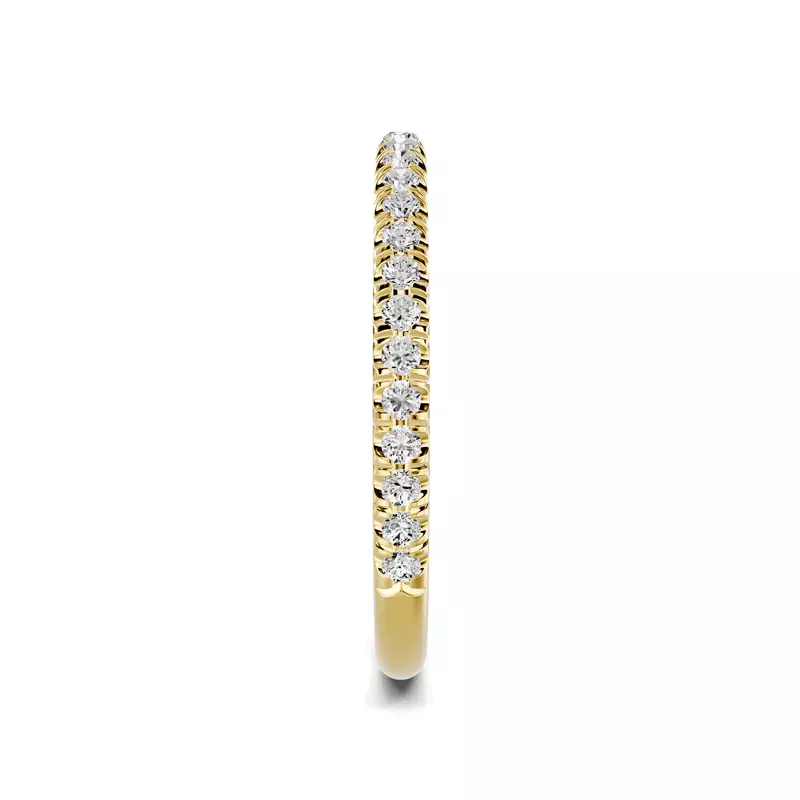 14K Yellow Gold Elaris Pavé Band