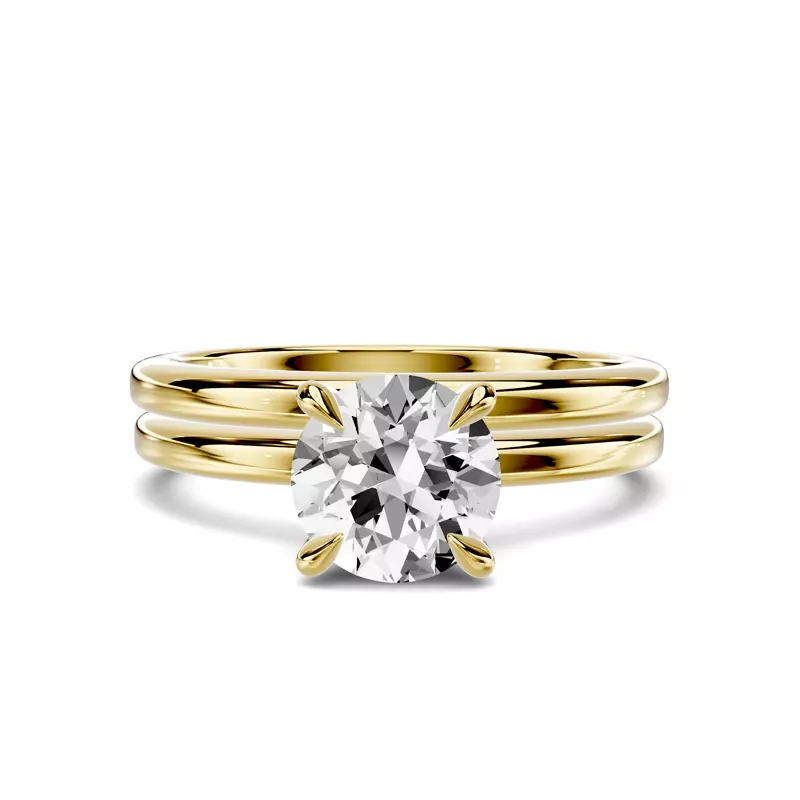 14K Yellow Gold Avalon Classic Wedding Band