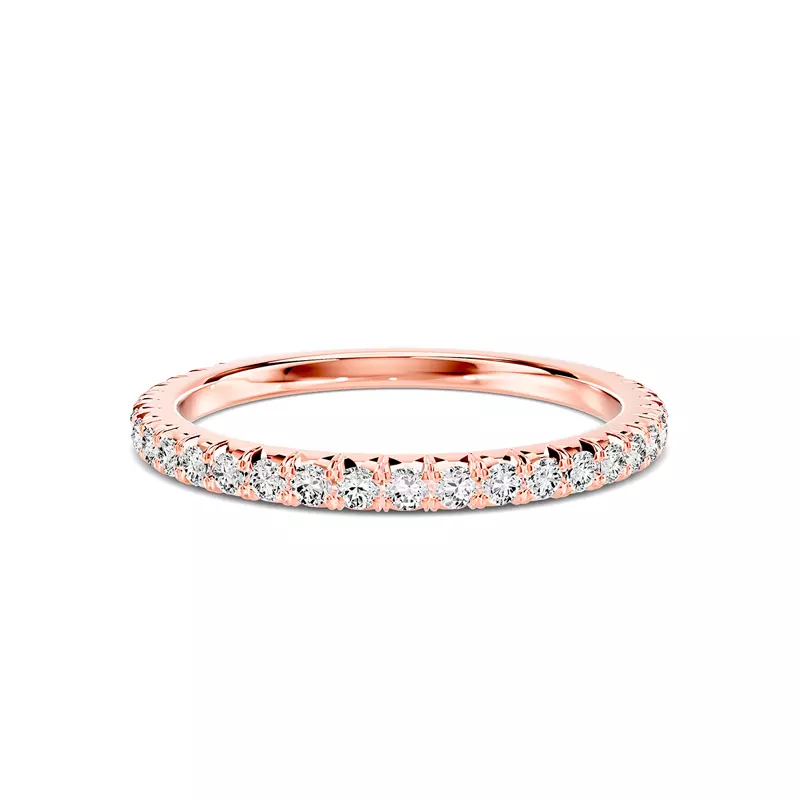 Lumina French Pavé Lab Band (1/3 ct. tw.)