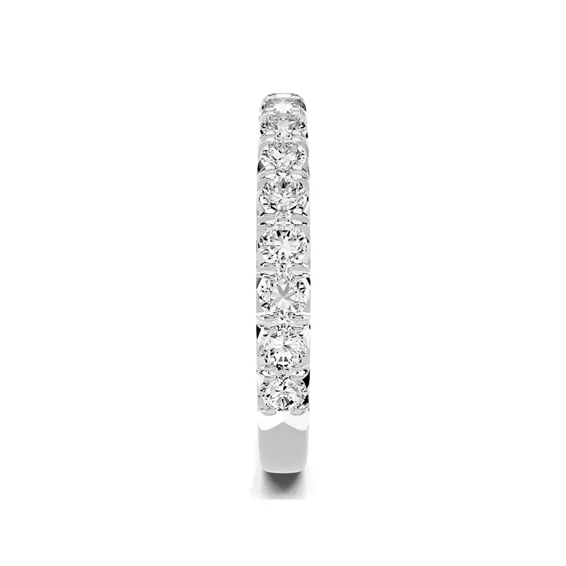 18K White Gold Lumina French Pavé Band (3/4 ct. tw.)
