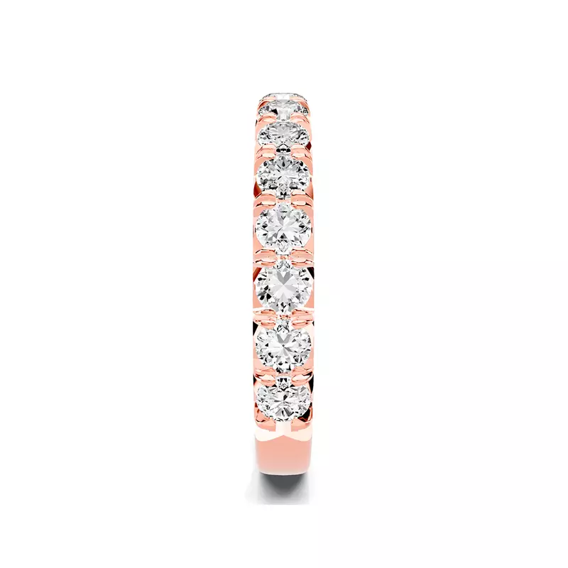 14K Rose Gold Lumina French Pavé Band (1 ct. tw.)
