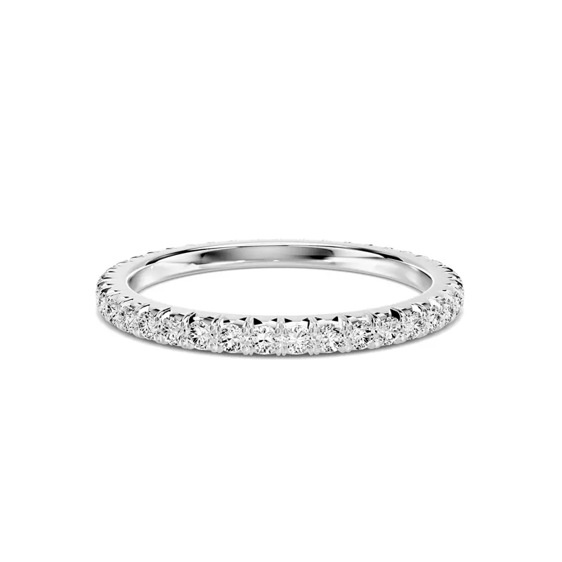 Lumina French Pavé Eternity Band (1/2 ct. tw.)