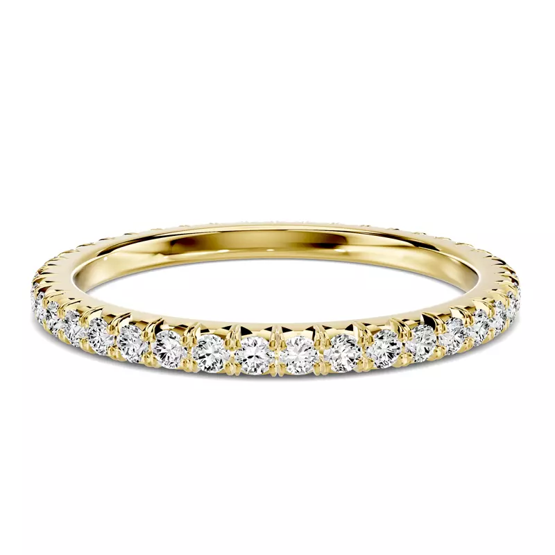 Lumina French Pavé Eternity Band (1/2 ct. tw.)