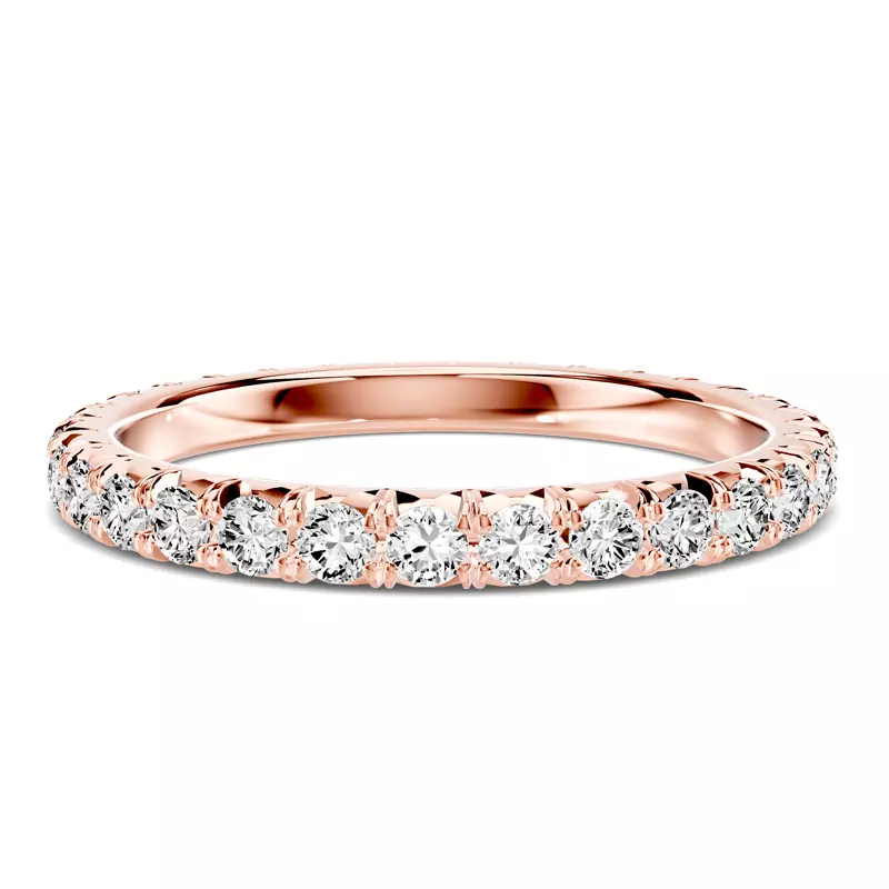 Lumina French Pavé Eternity Lab Band (3/4 ct. tw.)