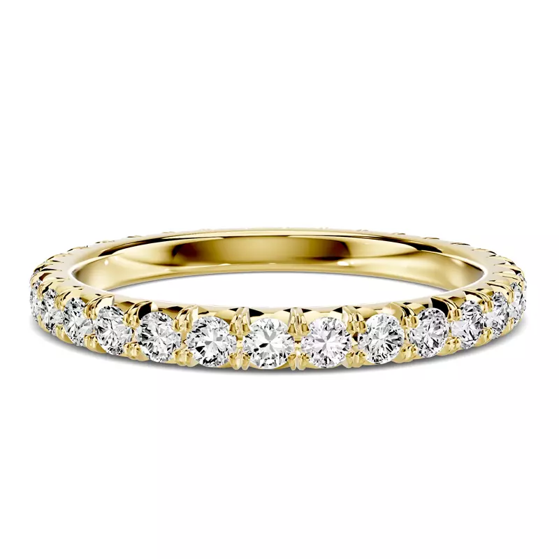 Lumina French Pavé Eternity Band (3/4 ct. tw.)