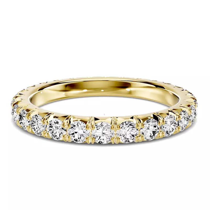 Lumina French Pavé Eternity Lab Band (1.20 ct. tw.)