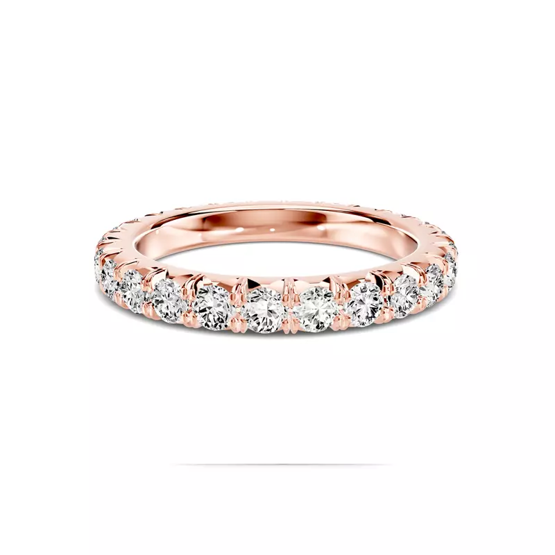 Lumina French Pavé Eternity Lab Band (1.40 ct. tw.)