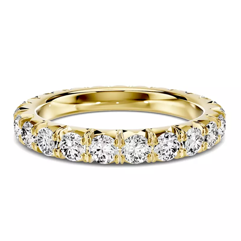 Lumina French Pavé Eternity Band (1.70 ct. tw.)