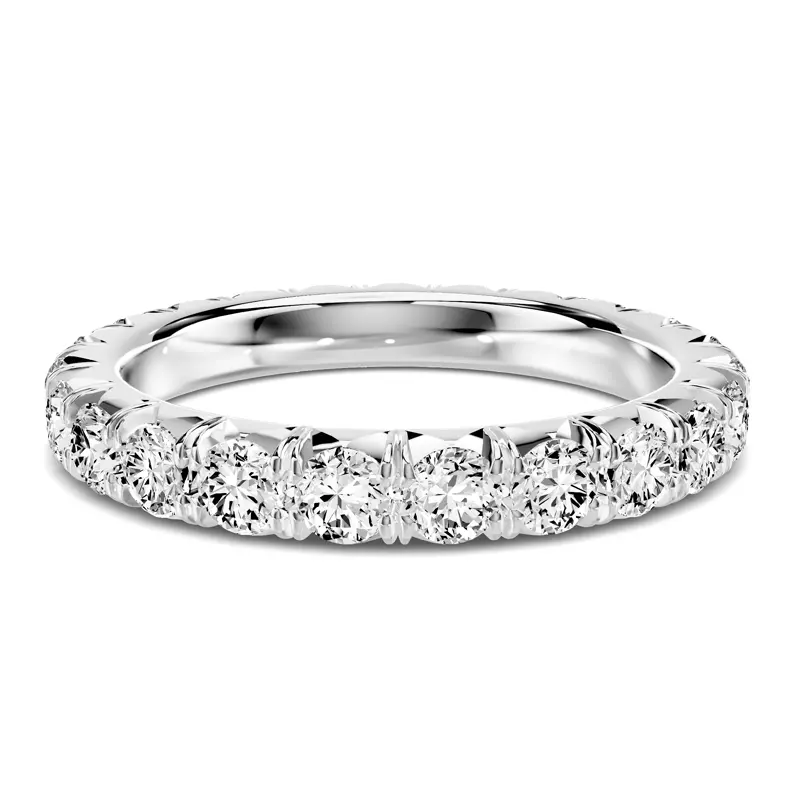 Lumina French Pavé Eternity Band (1.70 ct. tw.)