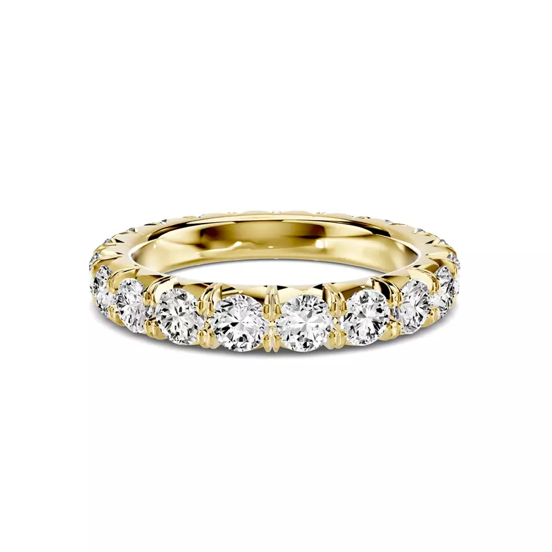 Lumina French Pavé Eternity Lab Band (2 ct. tw.)