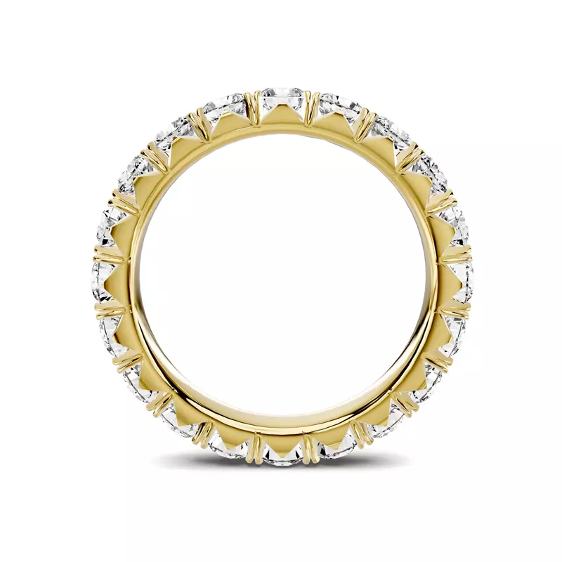 18K Yellow Gold Lumina French Pavé Eternity Lab Band (2 ct. tw.)