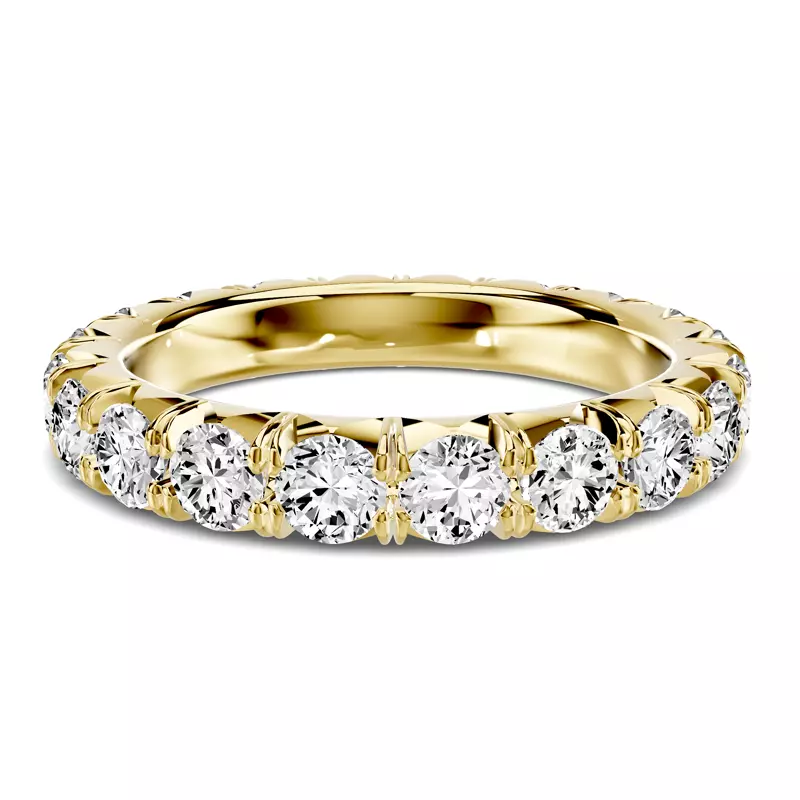 Lumina French Pavé Eternity Band (2 ct. tw.)