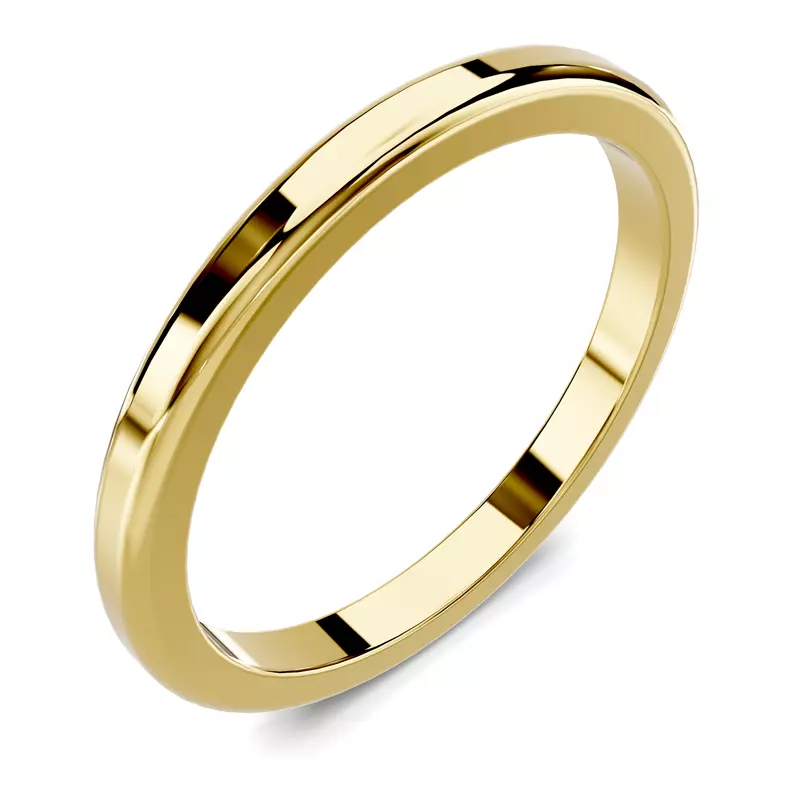 14K Yellow Gold Lucca Classic Band