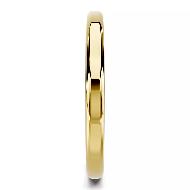 18K Yellow Gold Lucca Classic Band