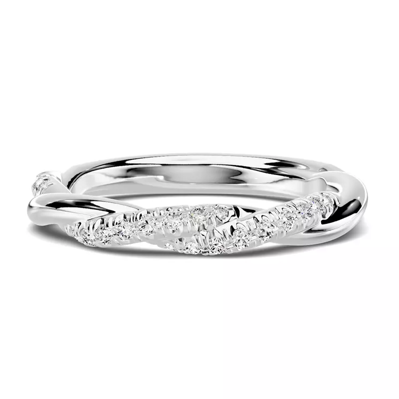 Riona Pavé Twist Band