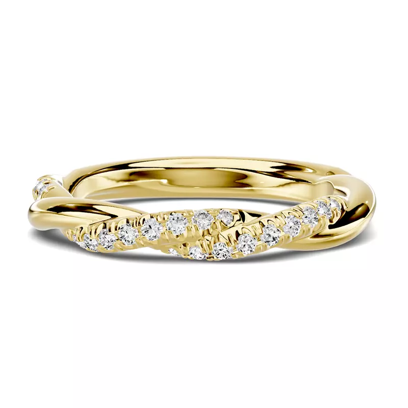 Riona Pavé Twist Band