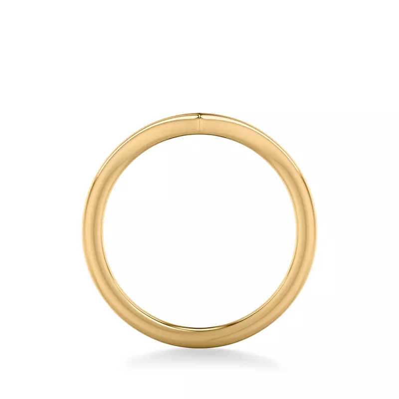 14K Yellow Gold Emmy Wedding Band