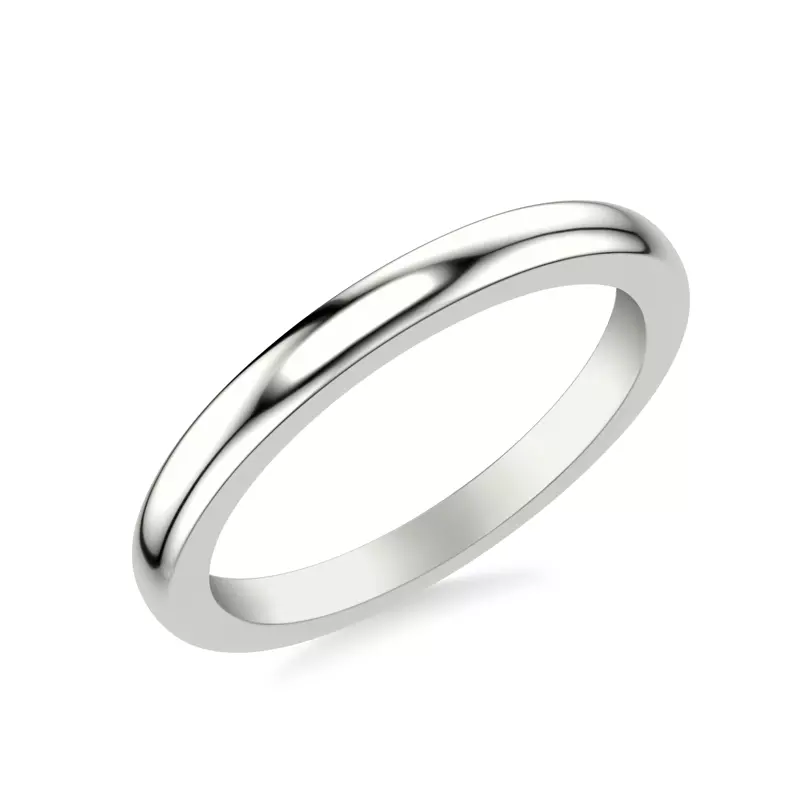 Platinum Aarya Wedding Band