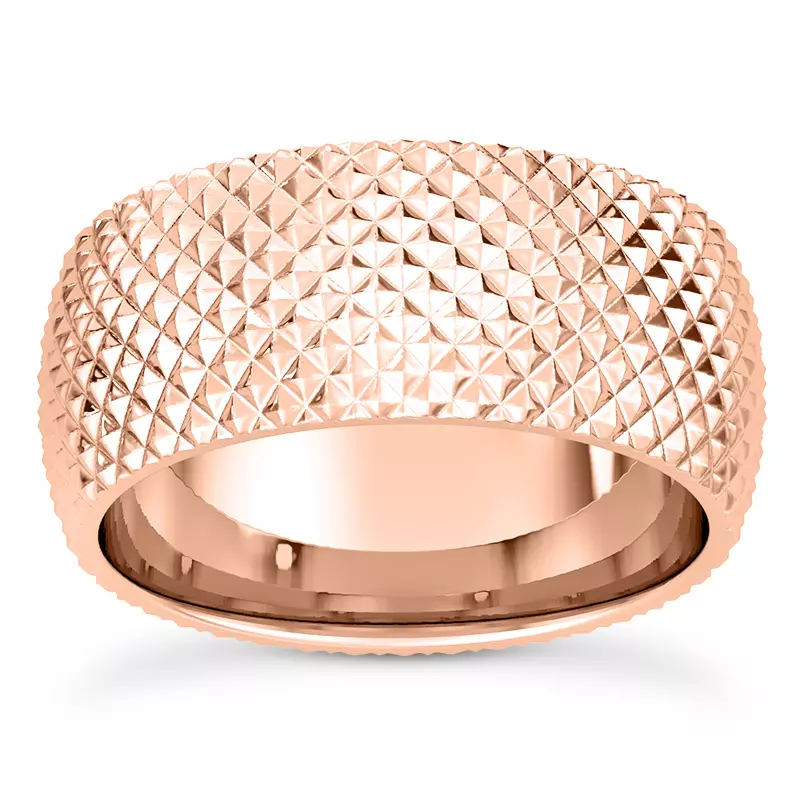 Diamond-Pattern Band (9mm)